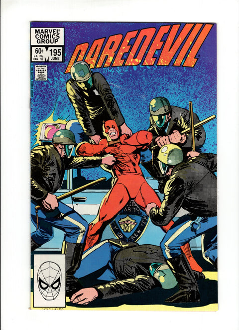 Daredevil, Vol. 1 #195A (1983)   Marvel Comics 1983