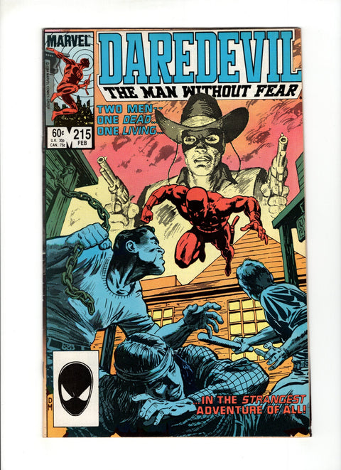 Daredevil, Vol. 1 #215A (1985)   Marvel Comics 1985