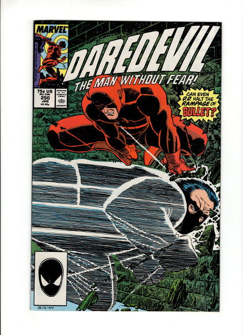 Daredevil, Vol. 1 #250A (1988)   Marvel Comics 1988