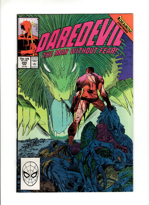 Daredevil, Vol. 1 #265A (1988)   Marvel Comics 1988