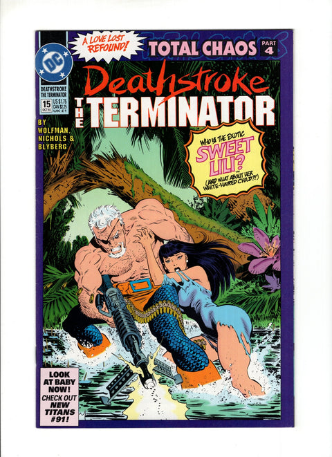 Deathstroke, The Terminator #15 (1992) 1st Rose Wilson (Ravager) 1st Rose Wilson (Ravager) DC Comics 1992