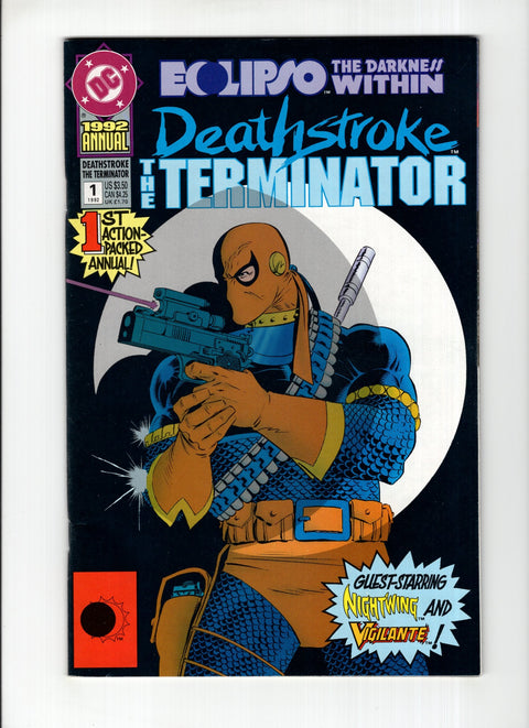 Deathstroke, The Terminator Annual #1 (1992)   DC Comics 1992