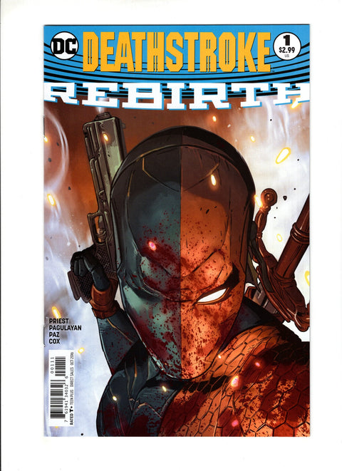 Deathstroke Rebirth #1A (2016)   DC Comics 2016