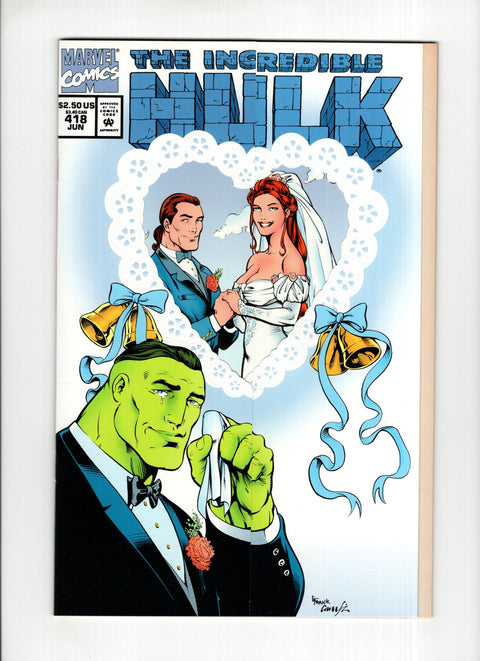 The Incredible Hulk, Vol. 1 #418A (1994) 1st Talos 1st Talos Marvel Comics 1994