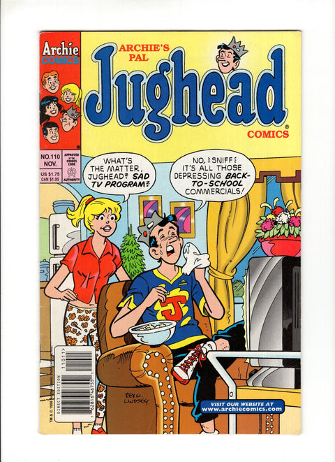 Archie's Pal Jughead Comics #110A (1998)   Archie Comic Publications 1998