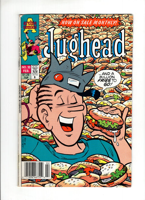 Jughead, Vol. 2 #30 (1992)   Archie Comic Publications 1992