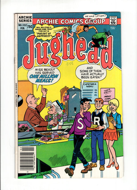 Jughead, Vol. 1 #332A (1984)   Archie Comic Publications 1984