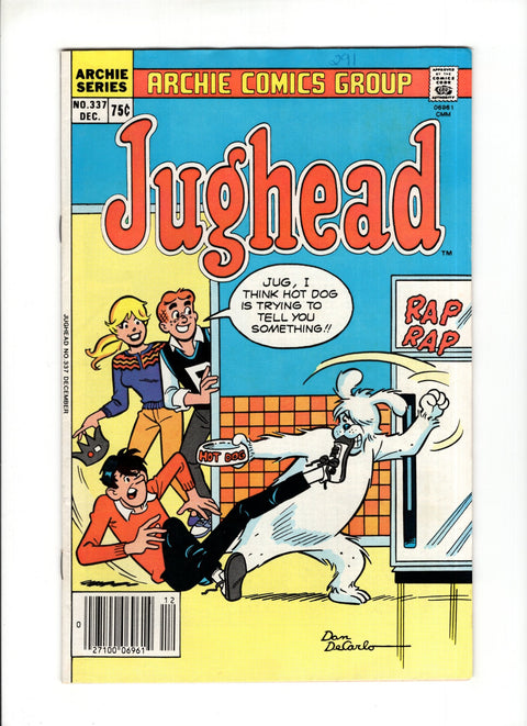 Jughead, Vol. 1 #337A (1984)   Archie Comic Publications 1984