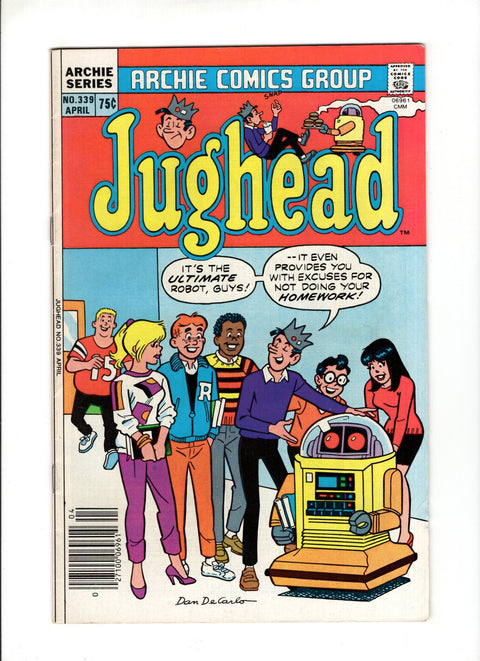 Jughead, Vol. 1 #339A (1985)   Archie Comic Publications 1985