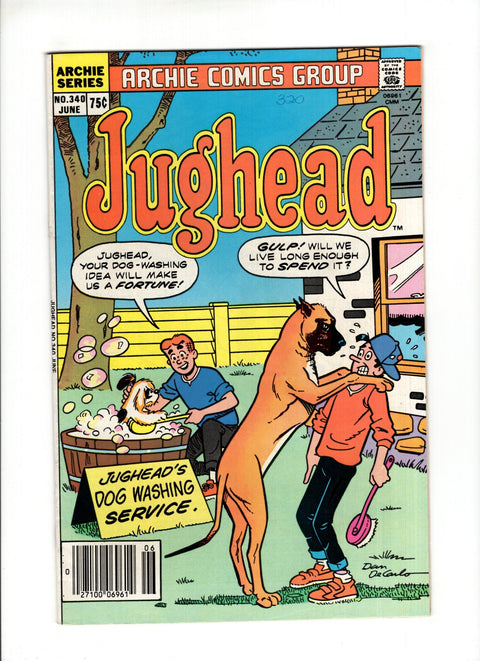 Jughead, Vol. 1 #340 (1985)   Archie Comic Publications 1985