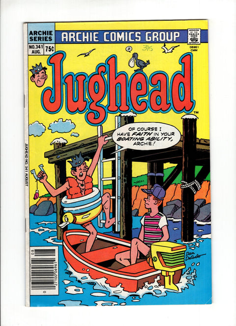 Jughead, Vol. 1 #341 (1985)   Archie Comic Publications 1985