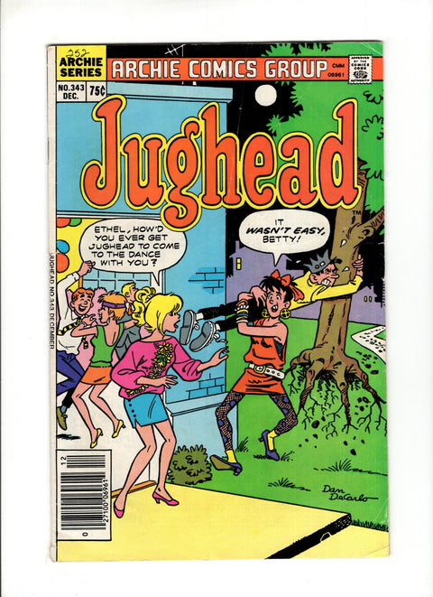 Jughead, Vol. 1 #343 (1985)   Archie Comic Publications 1985