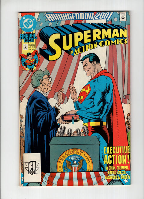 Action Comics, Vol. 1 Annual #3A (1991)   DC Comics 1991
