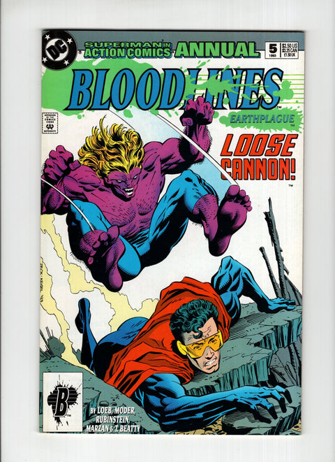 Action Comics, Vol. 1 Annual #5A (1993)   DC Comics 1993