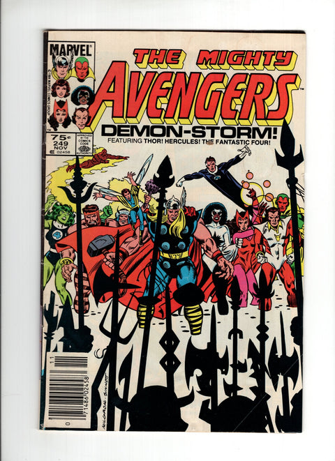 The Avengers, Vol. 1 #249A (1984)  CPV  Marvel Comics 1984