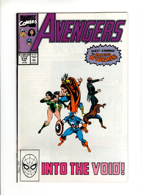 The Avengers, Vol. 1 #314A (1989)   Marvel Comics 1989