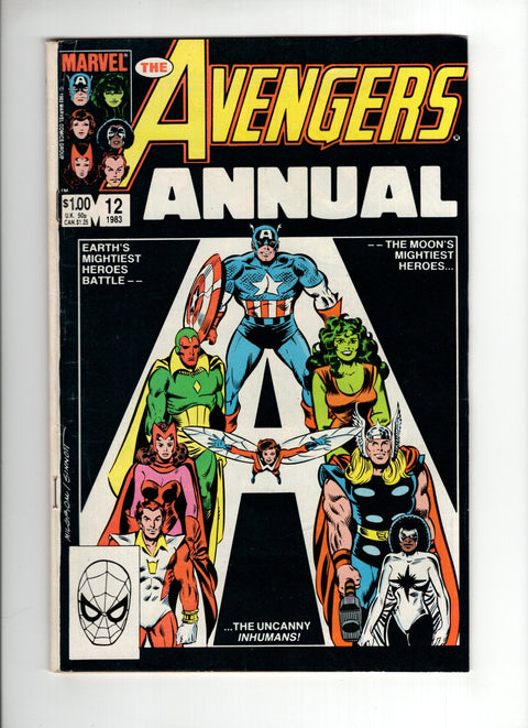 The Avengers, Vol. 1 Annual #12A (1983)   Marvel Comics 1983