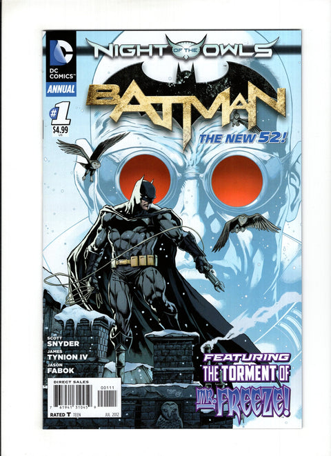 Batman, Vol. 2 Annual #1A (2012)   DC Comics 2012