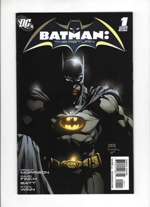 Batman: The Return #1A (2010) 1st Leviathan 1st Leviathan DC Comics 2010
