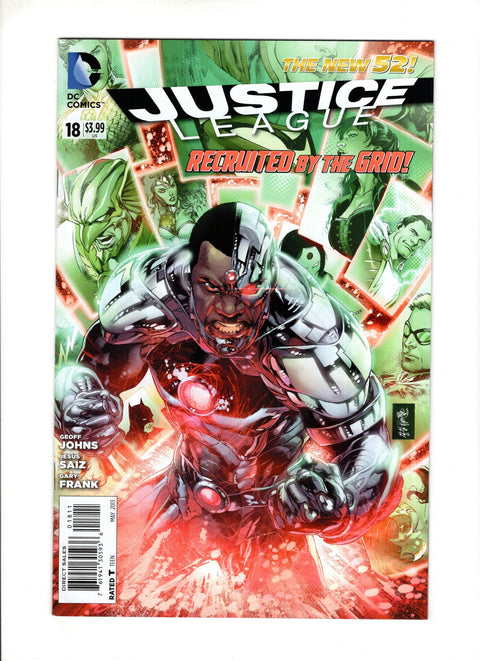 Justice League, Vol. 1 #18A (2013)   DC Comics 2013