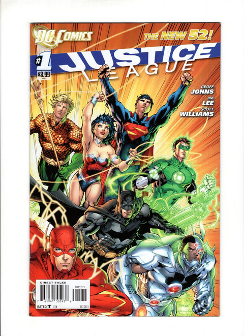 Justice League, Vol. 1 #1A (2011)   DC Comics 2011