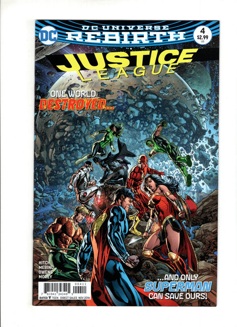 Justice League, Vol. 2 #4A (2016) Regular Fernando Pasarin Cover Regular Fernando Pasarin Cover DC Comics 2016