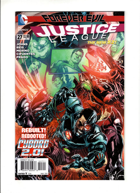 Justice League, Vol. 1 #27A (2014)   DC Comics 2014