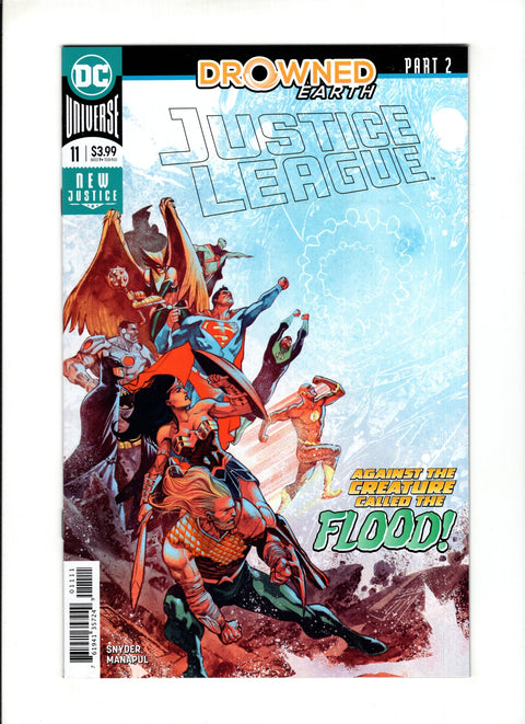 Justice League, Vol. 3 #11A (2018) Regular Francis Manapul Cover Regular Francis Manapul Cover DC Comics 2018