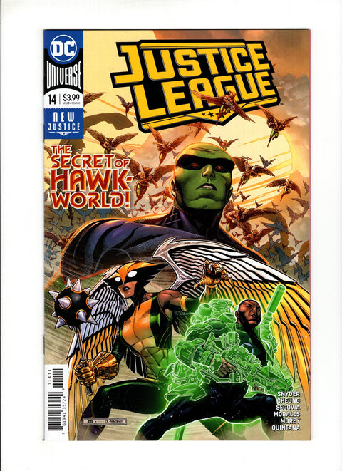 Justice League, Vol. 3 #14A (2018) Regular Jim Cheung Cover Regular Jim Cheung Cover DC Comics 2018