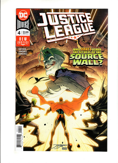 Justice League, Vol. 3 #4A (2018) Regular Jorge Jimenez Cover Regular Jorge Jimenez Cover DC Comics 2018