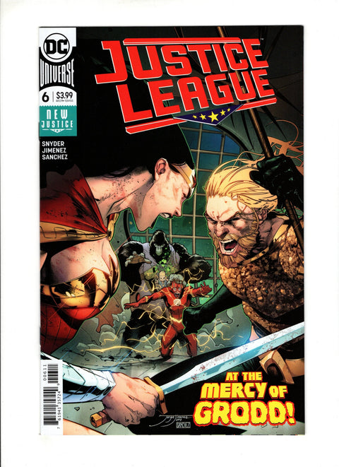 Justice League, Vol. 3 #6A (2018) Regular Jorge Jimenez Cover Regular Jorge Jimenez Cover DC Comics 2018