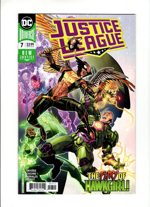 Justice League, Vol. 3 #7A (2018) Regular Jim Cheung & Mark Morales Cover Regular Jim Cheung & Mark Morales Cover DC Comics 2018