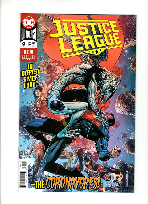 Justice League, Vol. 3 #9A (2018) Regular Jim Cheung Cover Regular Jim Cheung Cover DC Comics 2018