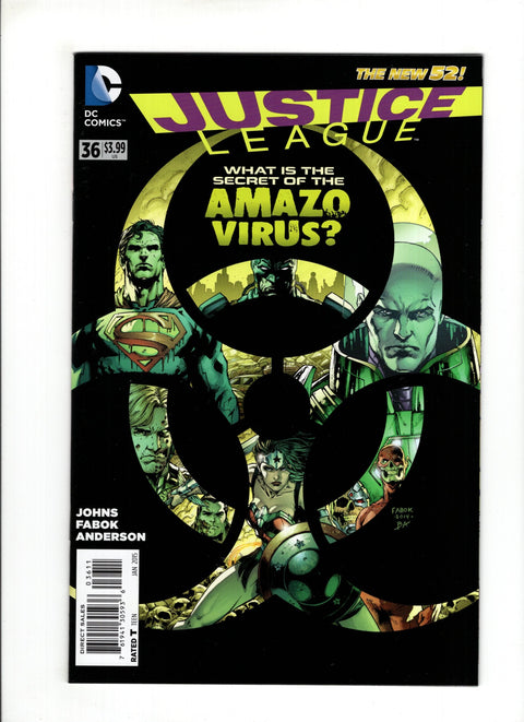 Justice League, Vol. 1 #36A (2014)   DC Comics 2014