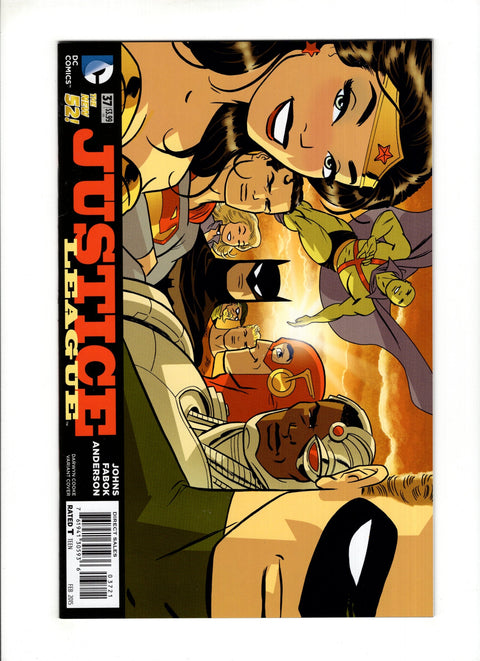 Justice League, Vol. 1 #37B (2014) Darwyn Cooke Variant Darwyn Cooke Variant DC Comics 2014