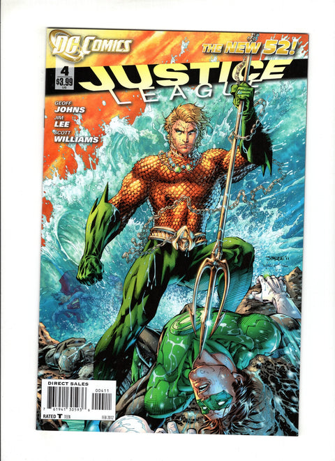 Justice League, Vol. 1 #4A (2011)   DC Comics 2011