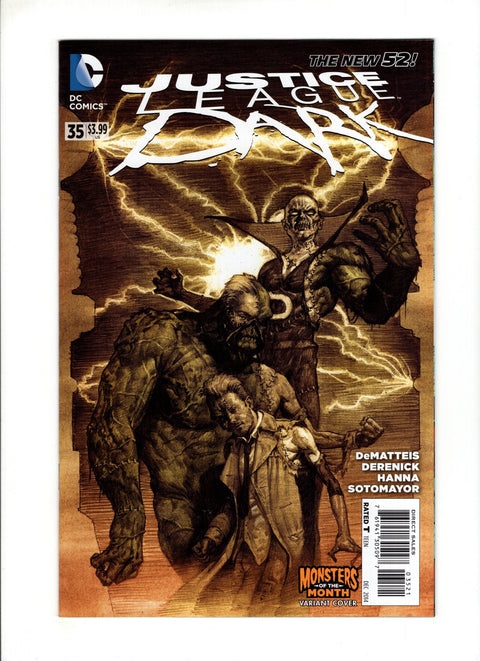 Justice League Dark, Vol. 1 #35B (2014) Monsters of the Month Variant Monsters of the Month Variant DC Comics 2014