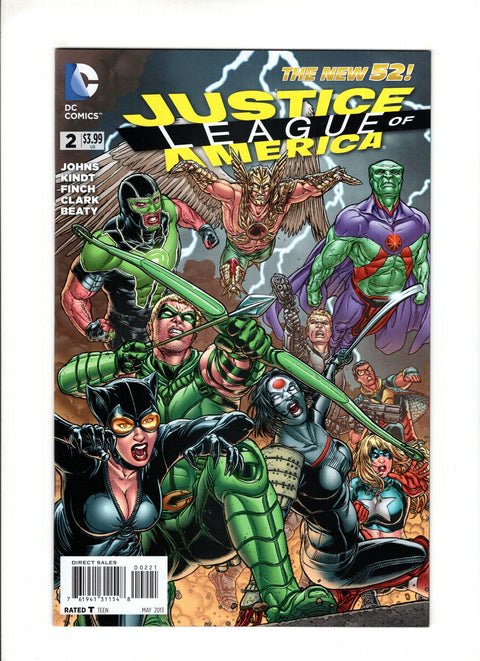 Justice League of America, Vol. 3 #2B (2013) Juan Jose Ryp Variant Juan Jose Ryp Variant DC Comics 2013