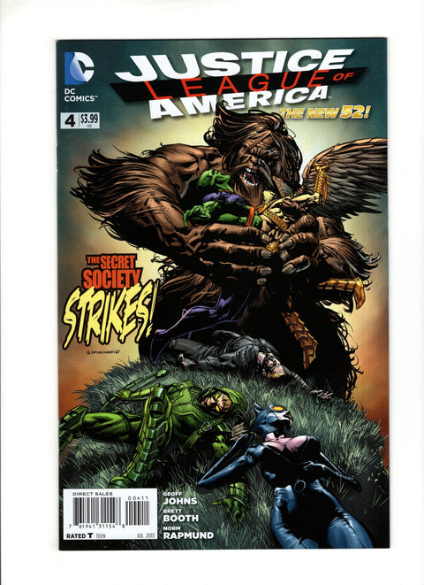 Justice League of America, Vol. 3 #4A (2013)   DC Comics 2013