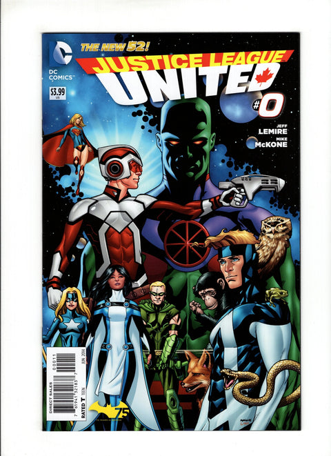 Justice League United #0A (2014)   DC Comics 2014