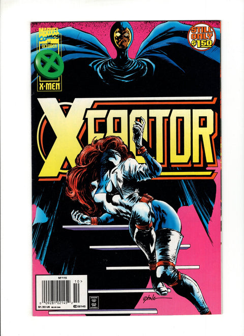 X-Factor, Vol. 1 #115B (1995)  Newsstand  Marvel Comics 1995
