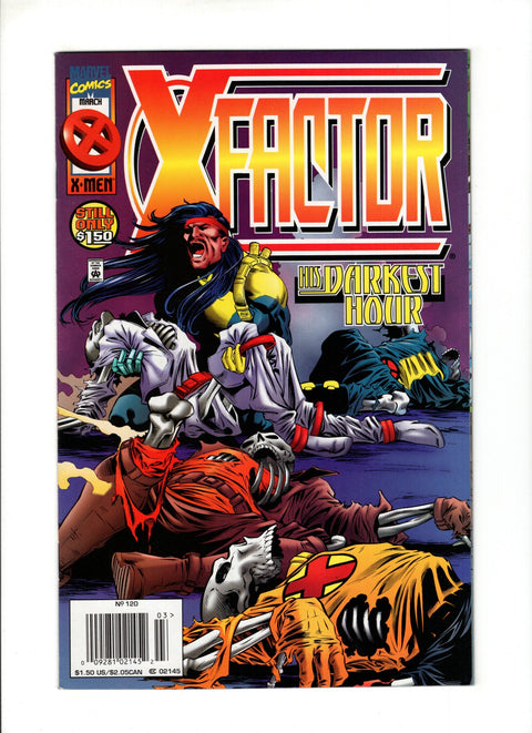 X-Factor, Vol. 1 #120B (1996)  Newsstand  Marvel Comics 1996