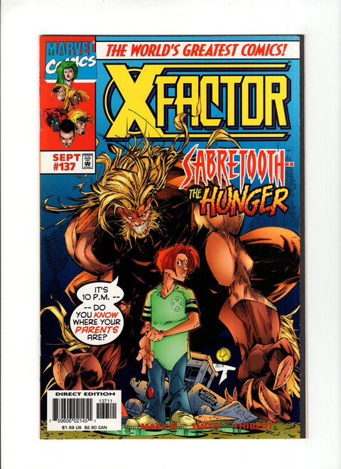 X-Factor, Vol. 1 #137A (1997)   Marvel Comics 1997