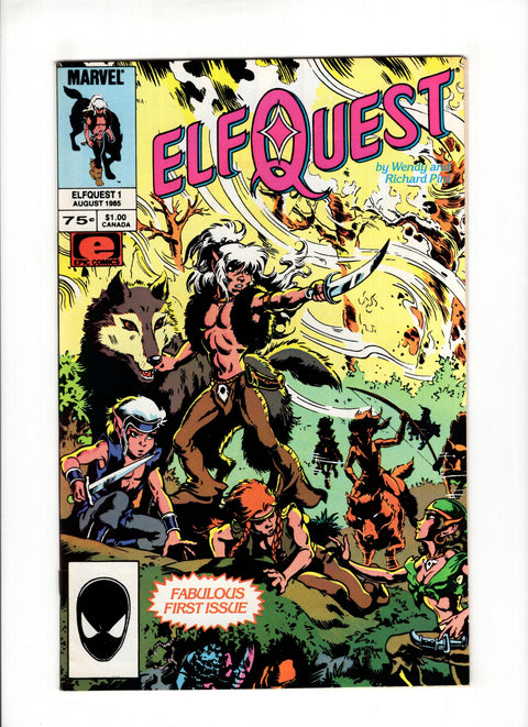 Elfquest (Marvel) #1A (1985)   Marvel Comics 1985