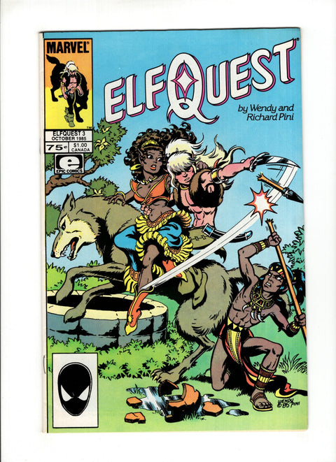 Elfquest (Marvel) #3A (1985)   Marvel Comics 1985