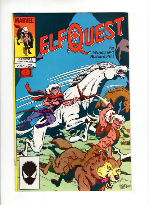 Elfquest (Marvel) #7A (1986)   Marvel Comics 1986