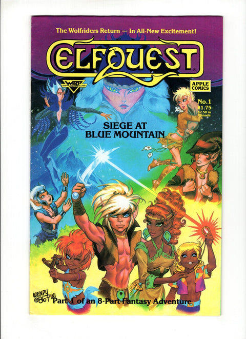 Elfquest: Siege at Blue Mountain #1 (1987)   WaRP Graphics 1987