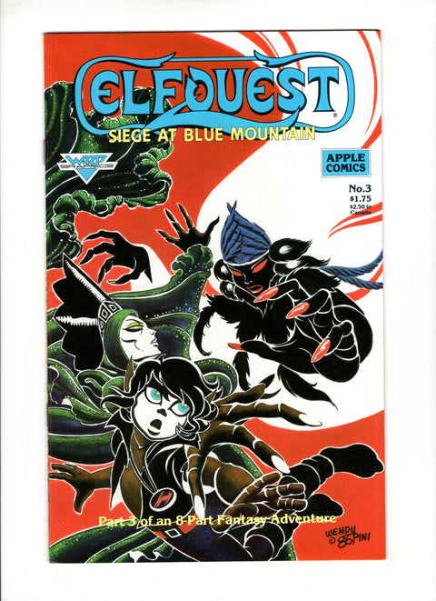 Elfquest: Siege at Blue Mountain #3 (1987)   WaRP Graphics 1987