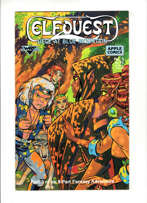 Elfquest: Siege at Blue Mountain #5 (1987)   WaRP Graphics 1987