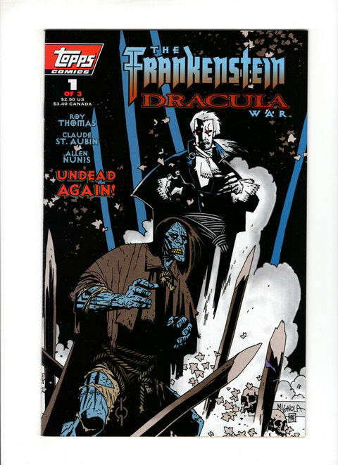 The Frankenstein / Dracula War #1 (1995)   Topps Comics 1995